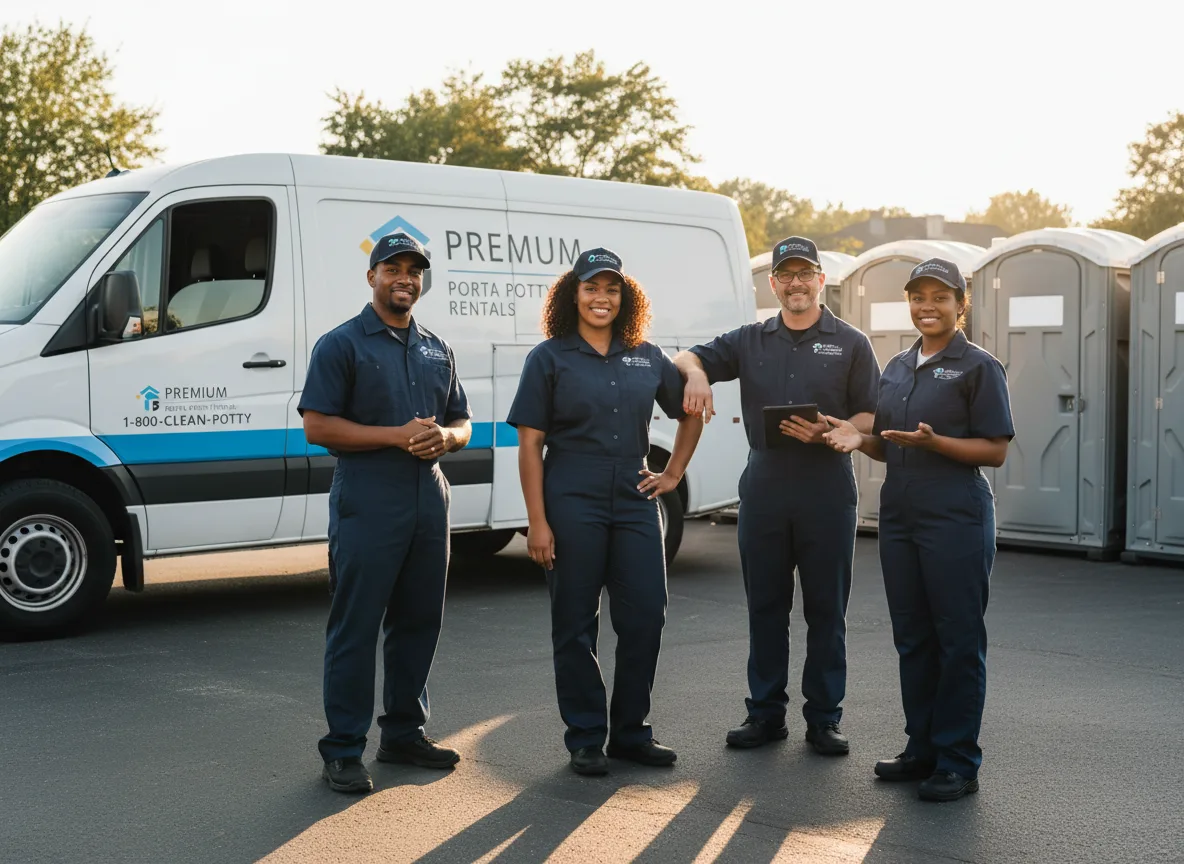 VIP Portable Toilets company in Yeaddiss, KY